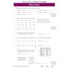 Children write place values, circle smallest numbers, convert words to figures