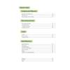 A contents page listing non-verbal reasoning topics with page numbers and tick boxes for tracking progress