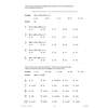 Two verbal reasoning exercises on letter patterns and word associations, with multiple-choice options for each question