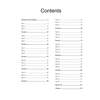 A contents page listing 33 spatial reasoning tests and 10 puzzle sections with their page numbers