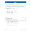 A timed verbal reasoning test with word completion and pattern recognition questions