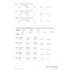 Six multiple-choice questions on number patterns and substitution, with answers provided on the next page