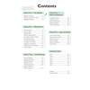 A contents page listing sections on the alphabet, word meanings, logic and coding, plus seven assessment tests