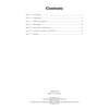 A contents page listing seven biology topics with their starting page numbers, plus publisher details at the bottom