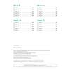 A weekly tracker for Weeks 9 to 12, with tick boxes for each day and page numbers to help parents monitor progress
