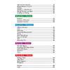 A table of contents listing maths topics like fractions, measurement, geometry and statistics with their page numbers