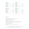 A contents page listing the days and page numbers for Weeks 9 to 12, with an ISBN and publisher details at the bottom