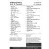 A contents page listing 31 maths topics for Year 1 and 2, including money, time, and measurement