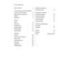 A contents page listing science topics like plants, animals and materials with their page numbers