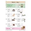 Children tick the correctly spelt word in eight pairs, using pictures to help them choose the right answer