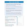 Instructions explain the book's structure, marking, and how to use the contents pages to track progress