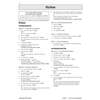 A page of model answers for fiction questions, including fact retrieval, inference, and summary tasks