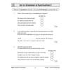 Three grammar questions test probability, verb forms and sentence correctness, with boxes to tick and a line to write in