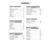 A contents page listing six sections on grammar, punctuation and writing style with page numbers for each topic