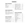 A table of contents listing spelling topics like prefixes and suffixes with page numbers