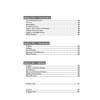 A contents page listing sections on punctuation, vocabulary and spelling with page numbers