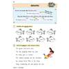 Children identify adverbs by underlining fish-shaped words and circling them in sentences, building grammar recognition