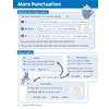 Clear notes on adding extra information and using apostrophes, with examples and a cartoon dog to keep it light