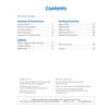 A contents page listing grammar, punctuation, spelling and reading sections with page numbers