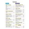 A contents page listing 12 sections on grammar and punctuation with page numbers for each topic