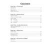 A table of contents listing five sections on the Americas with page numbers for each chapter