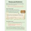 Clear notes on history and prehistory, with a timeline showing the first people in Britain and the start of writing