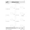 Six arithmetic questions on adding decimals in columns, with boxes for answers and a tick box for self-assessment