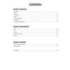 A contents page listing three sections on Geometry, Measurement and Statistics with page numbers for each topic