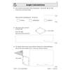 Three geometry problems on angles in quadrilaterals and polygons, requiring calculations and tick-box choices