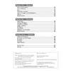 A contents page listing sections on Measure, Geometry and Statistics with page numbers and a Practice Test