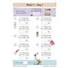 Ten questions ask children to add weights in kilograms and grams, converting to kilograms and writing the answer in a box