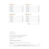 A checklist for Weeks 9 to 12 with page numbers, allowing parents to track daily completion