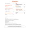 A contents page listing science topics like living things, evolution and electricity with page numbers
