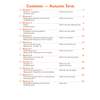 A contents page listing twelve weekly workouts covering phonics, suffixes, prefixes and vocabulary puzzles with page numbers