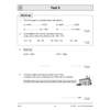 Four questions on subtraction, inverse operations, and adding large numbers, including a word problem about car production