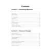 A contents page listing the chapters on classifying materials and chemical changes with their page numbers