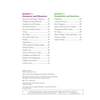 A contents page listing geometry and statistics topics with page numbers, plus publication details