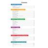 A table of contents listing five sections of the KS3 Physics book, covering energy, forces, waves, electricity and the Earth