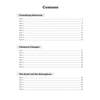 A table of contents listing ten short tests on materials, chemical changes and the atmosphere