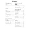 A table of contents listing six science sections with page numbers for cells, humans, plants, inheritance