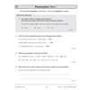 A timed punctuation test with four questions on brackets, question marks, dashes and inverted commas
