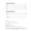 A contents page listing Geometry and Measures tests, Probability and Statistics tests, plus answers and progress charts