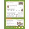 Children convert Roman numerals to numbers, circle correct answers in a word search