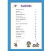 A contents page listing Year 4 maths topics like Roman Numerals and Fractions