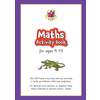 The front cover of a Year 5 maths workbook for ages 9-10, featuring a cartoon lizard and a short blurb about fun activities