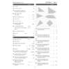 Full answers to a mental arithmetic and geometry test, allowing parents to check their child's work quickly