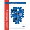 The front cover of Mental Arithmetic Book 2 features a blue brain graphic filled with maths symbols and a space for