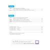 A contents page listing Act Four and Five scenes with page numbers, plus knowledge organisers and a glossary