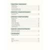 A contents page listing sections on grammar, punctuation, spelling and advice for the writing test, with page numbers
