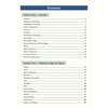 A table of contents listing Number and Measures topics with page numbers for the Functional Skills Maths Level 2 workbook